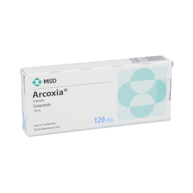 Arcoxia 120 Mg Caja 7 Comprimidos Farmacia Prixz