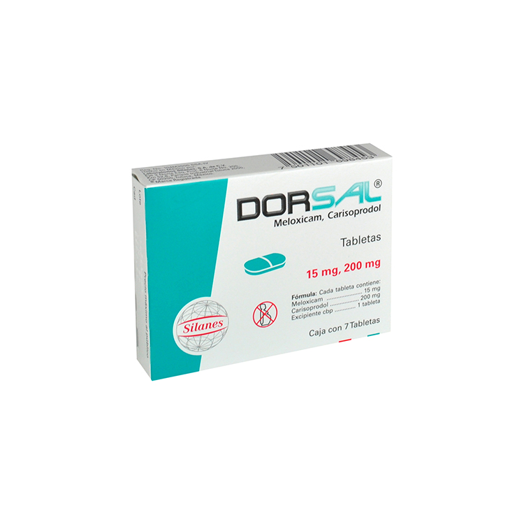 DORSAL 15/200MG TAB C7 - Smart Club