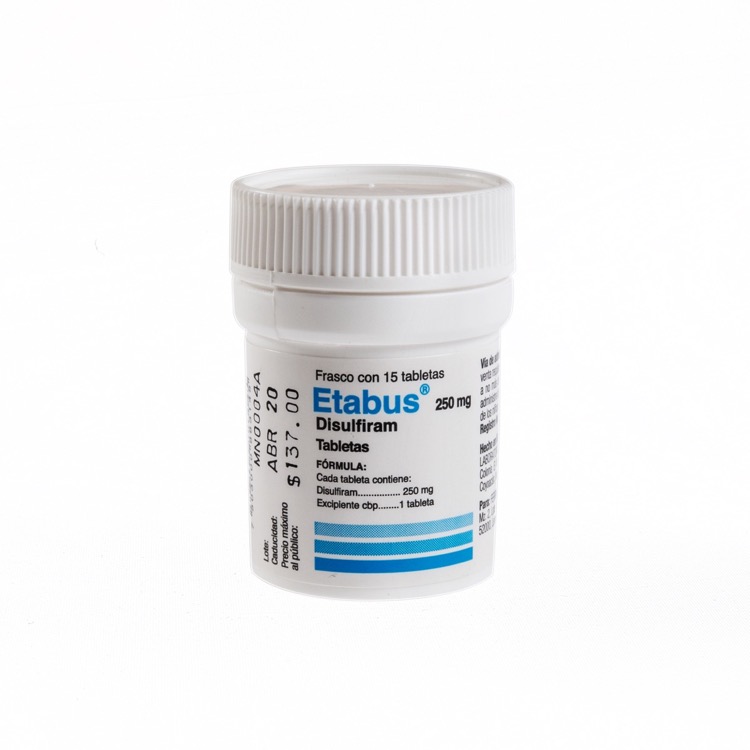 Disulfiram tabletas precio