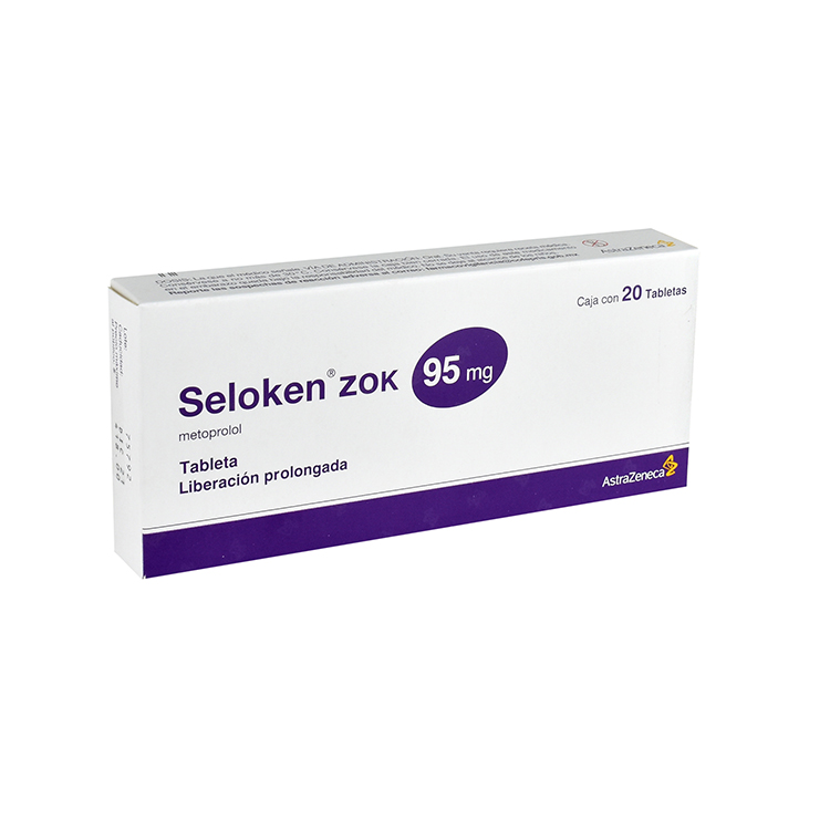 Seloken Zok 95 Mg Caja 20 Tabletas Farmacia Prixz