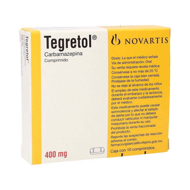 Tegretol cr 200 mg 20 tabletas
